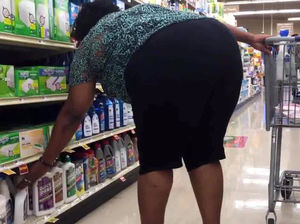 Big booty black granny